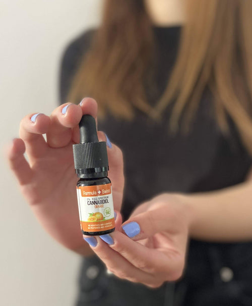 Formula Swiss økologisk CBD olie i appelsinolie