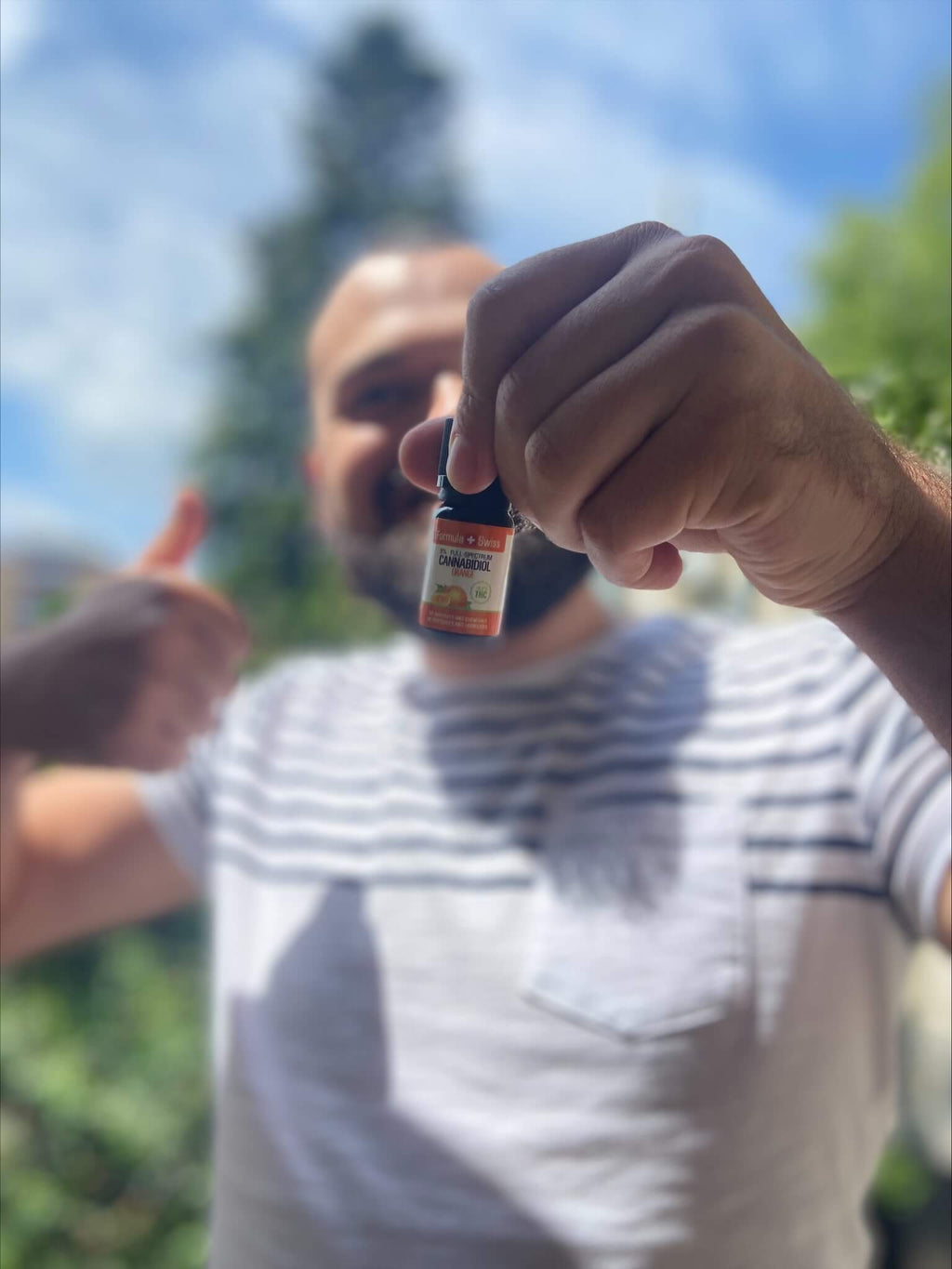 Formula Swiss økologisk CBD olie i appelsinolie