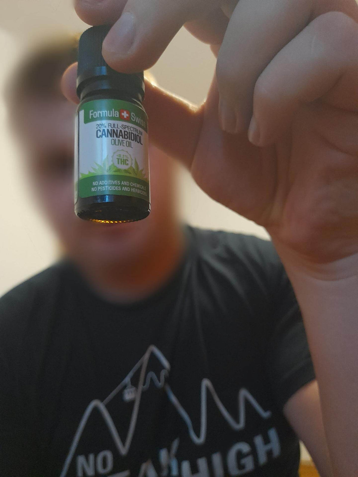 Formula Swiss økologisk CBD olie i olivenolie